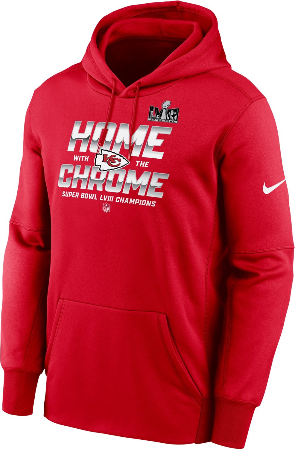 Nike Men's Chiefs Super Bowl LVIII Champs Parade Long Sleeve Hoodie ...