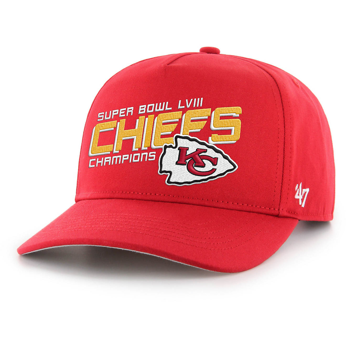 47 Brand Adult Chiefs  Super Bowl LVIII Champs Hitch Cap                                                                         - view number 1