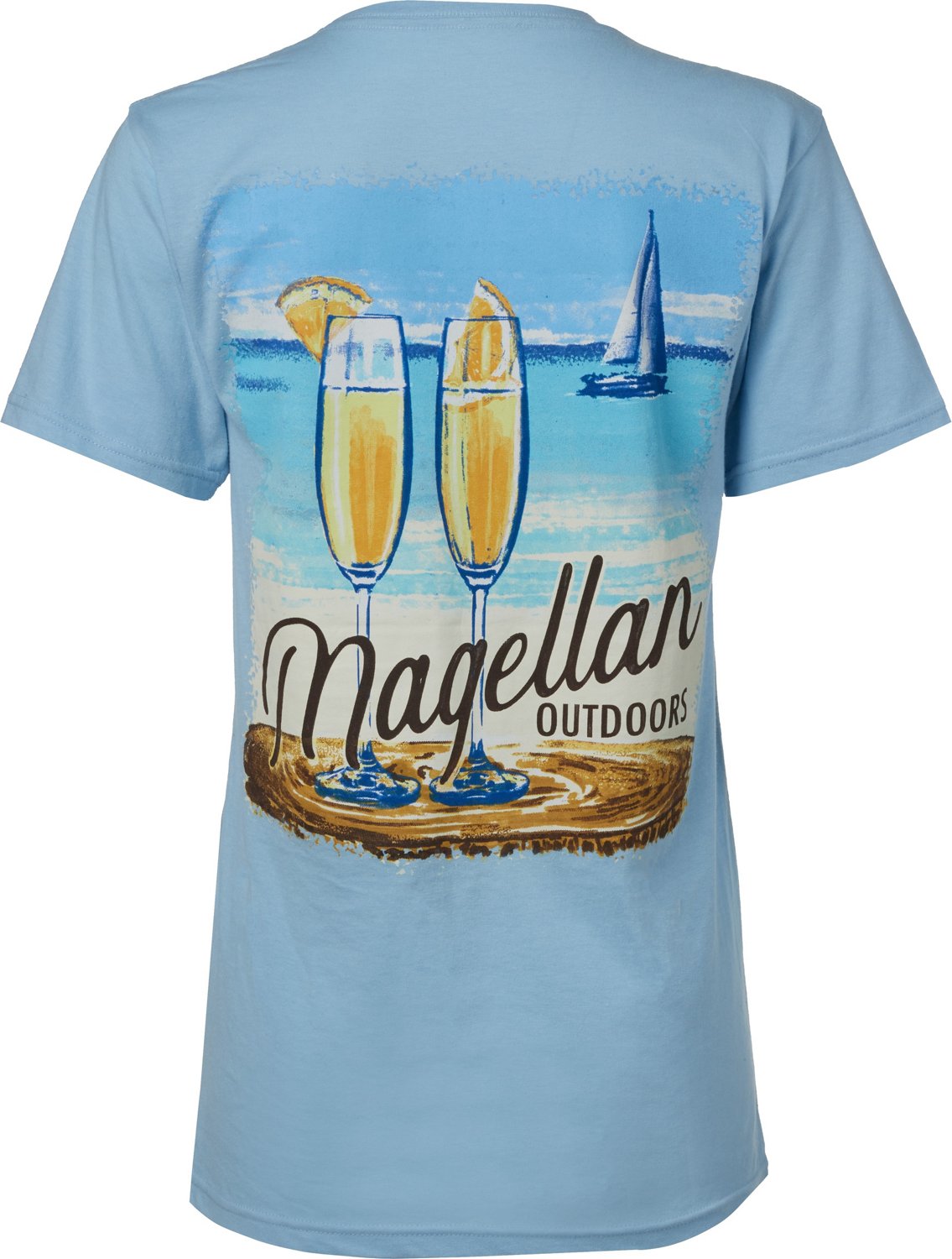 Magellan Outdoors Women's Mimosa Boat Short Sleeve T-shirt