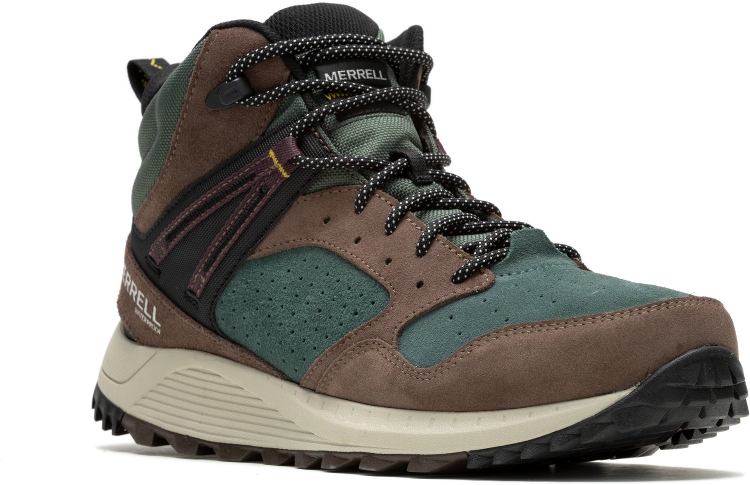 Merrell Men's Wildwood Mid-Top Waterproof Hiking Shoes - view number 3