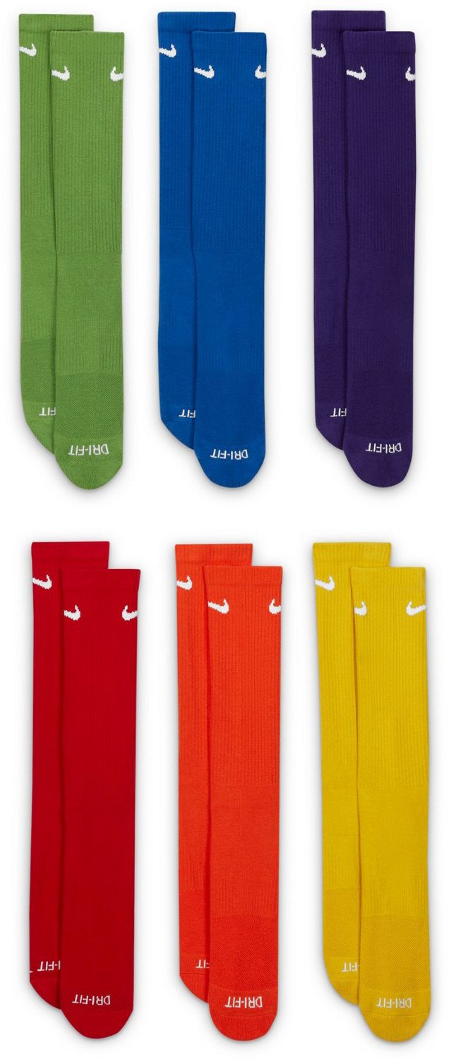 Nike Everyday Rainbow Crew Socks 6-Pack - view number 2