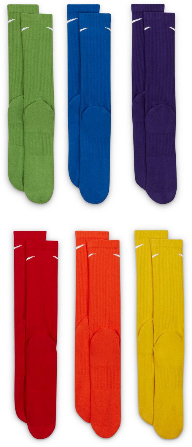 Nike Everyday Rainbow Crew Socks 6-Pack - view number 3