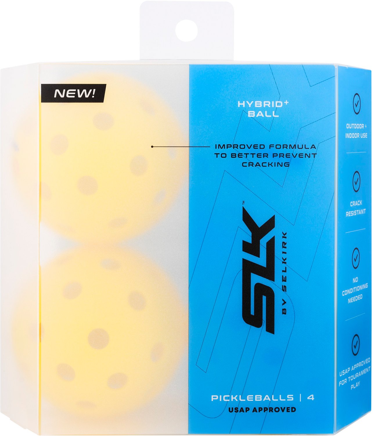 Selkirk Sport SLK Hybrid+ Pickleball Balls 4-Pack | Academy