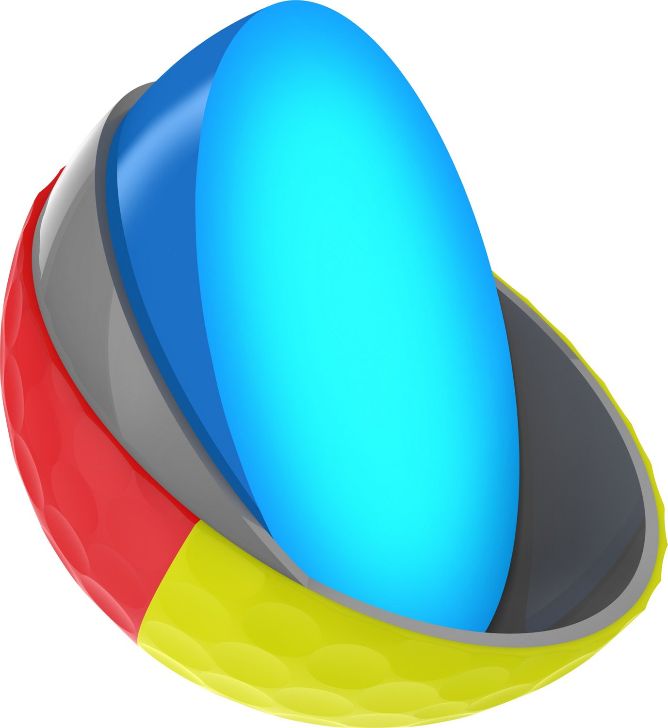 SRIXON Golf Q-Star Tour Divide 2 Golf Balls                                                                                      - view number 5