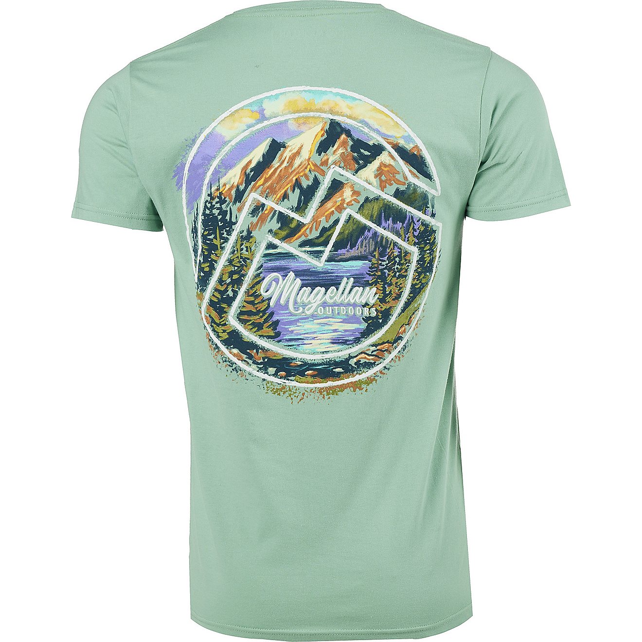 Magellan Outdoors Women's Logo Mountain Short Sleeve T-shirt                                                                     - view number 1