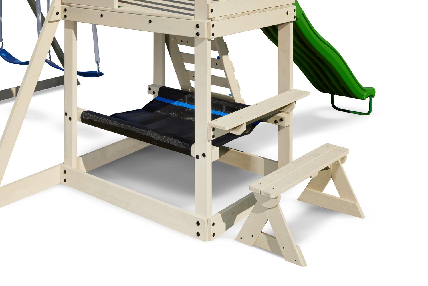 AGame Montana Wooden Swing Playset Academy