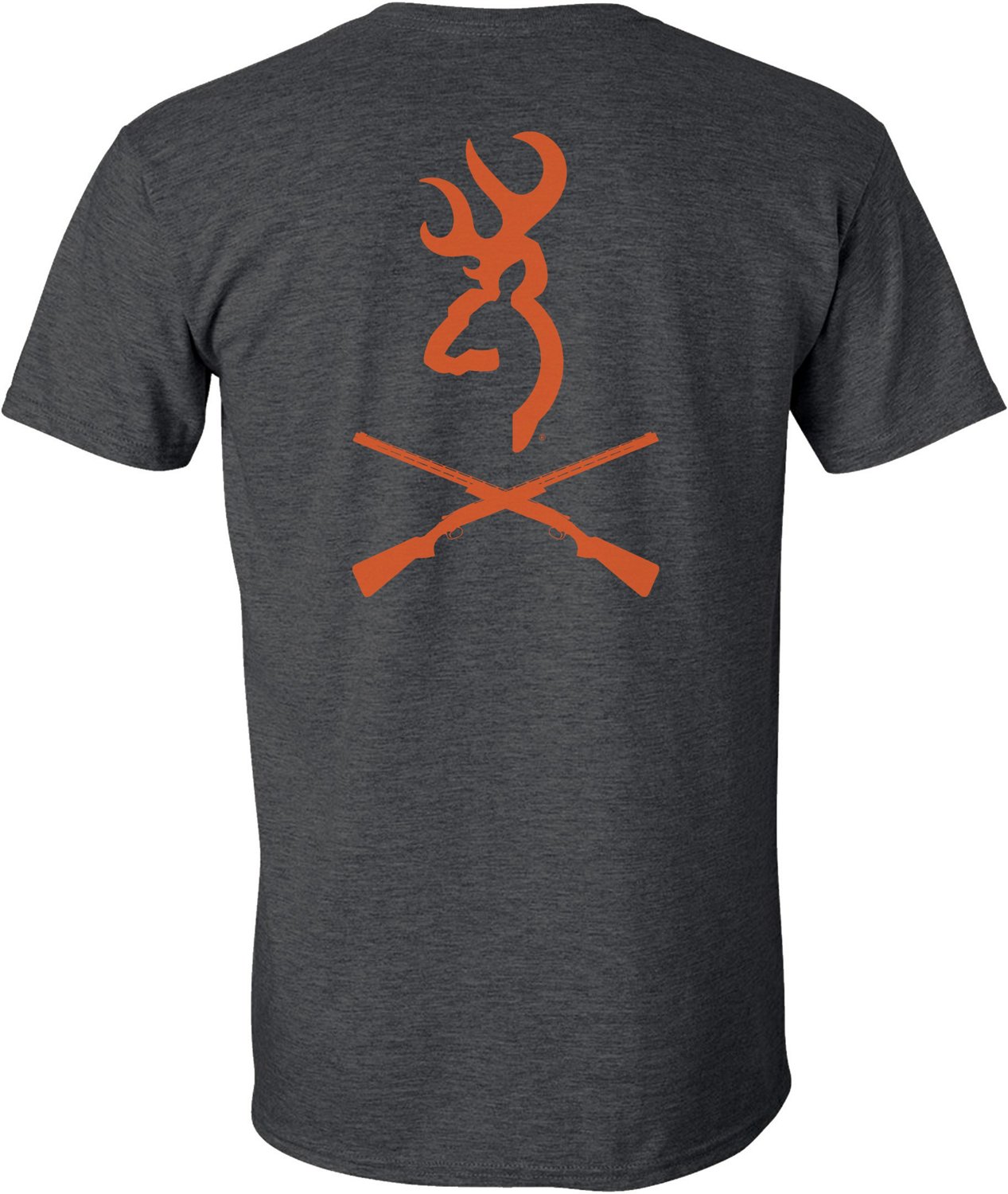 Mens Tshirt Browning Shirts Browning Men's Buck Crossed Guns T