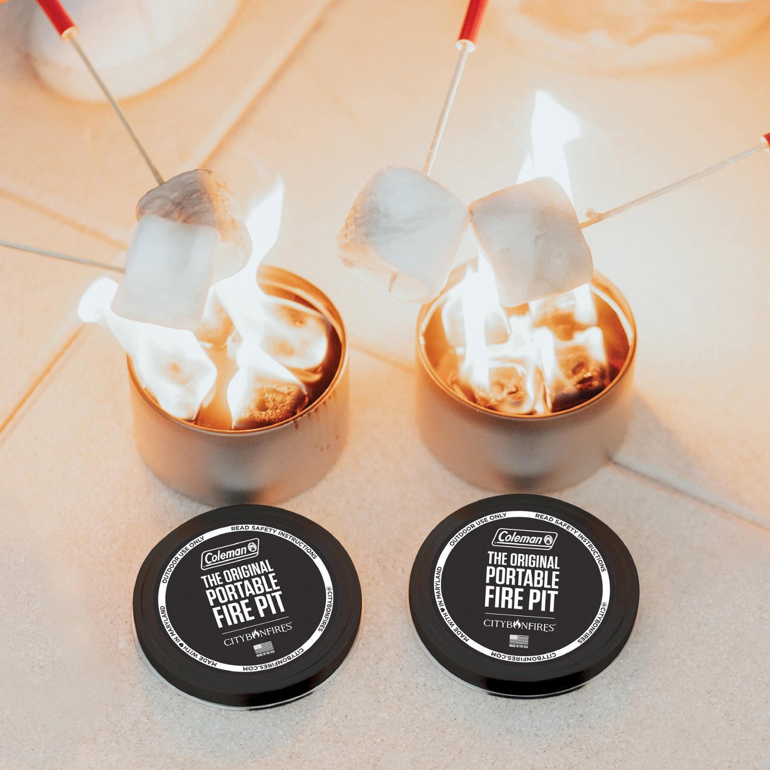 Coleman City Bonfires Mini Portable Fire Pit - view number 7