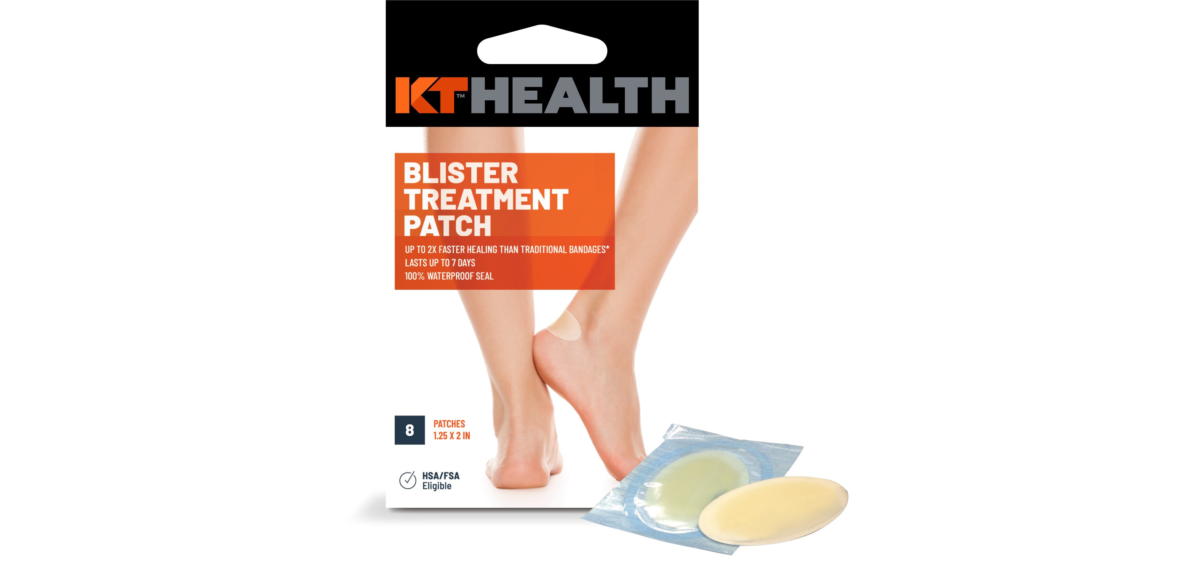 KT Tape Blister Treatment Patches 8-Pack