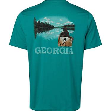 Magellan Outdoors Men's Georgia LAB CANOE  Short Sleeve Graphic T-shirt                                                         