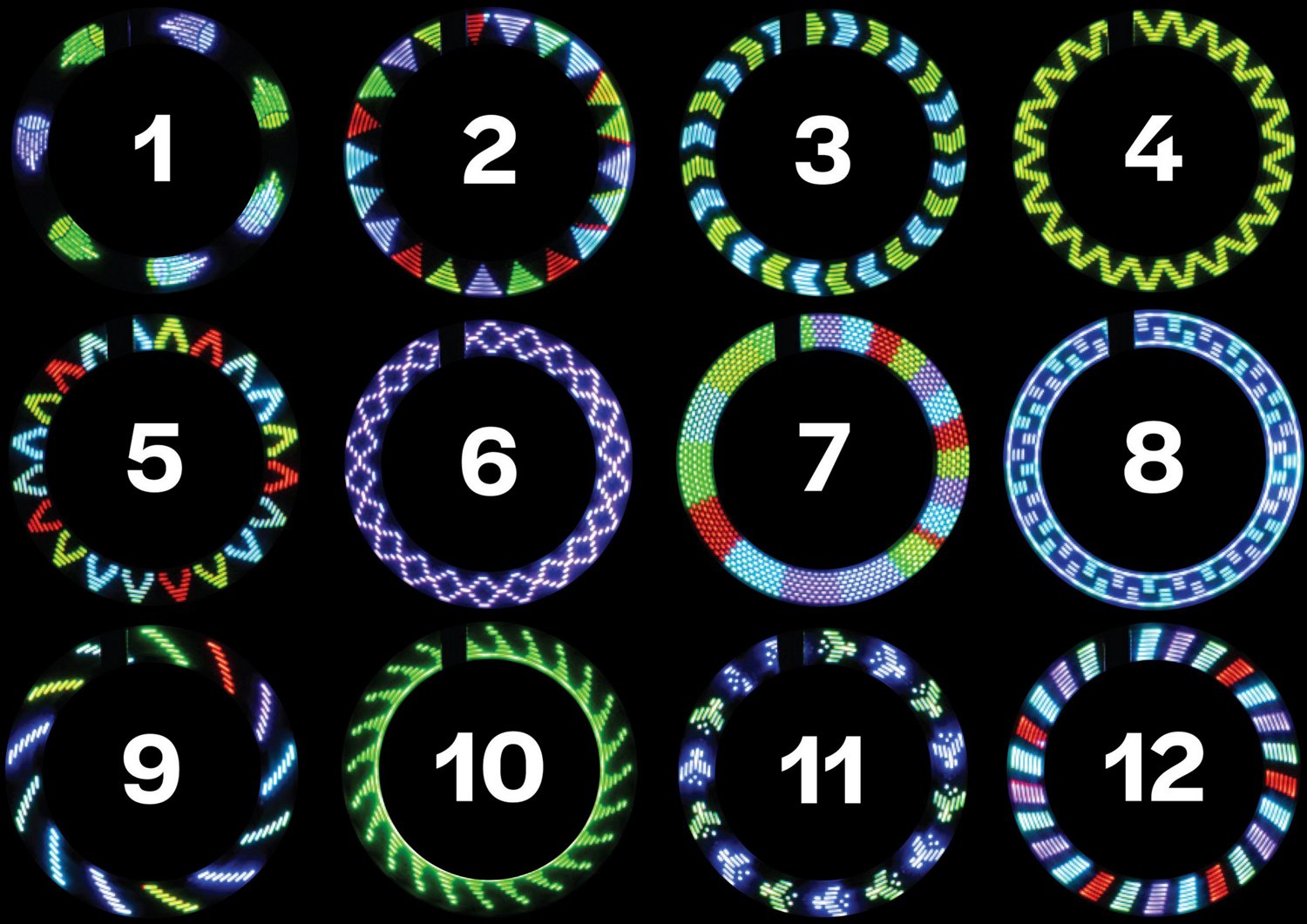 Brightz Shape Brightz LED Pattern Select Bike Clip-On Spoke Light                                                                - view number 3