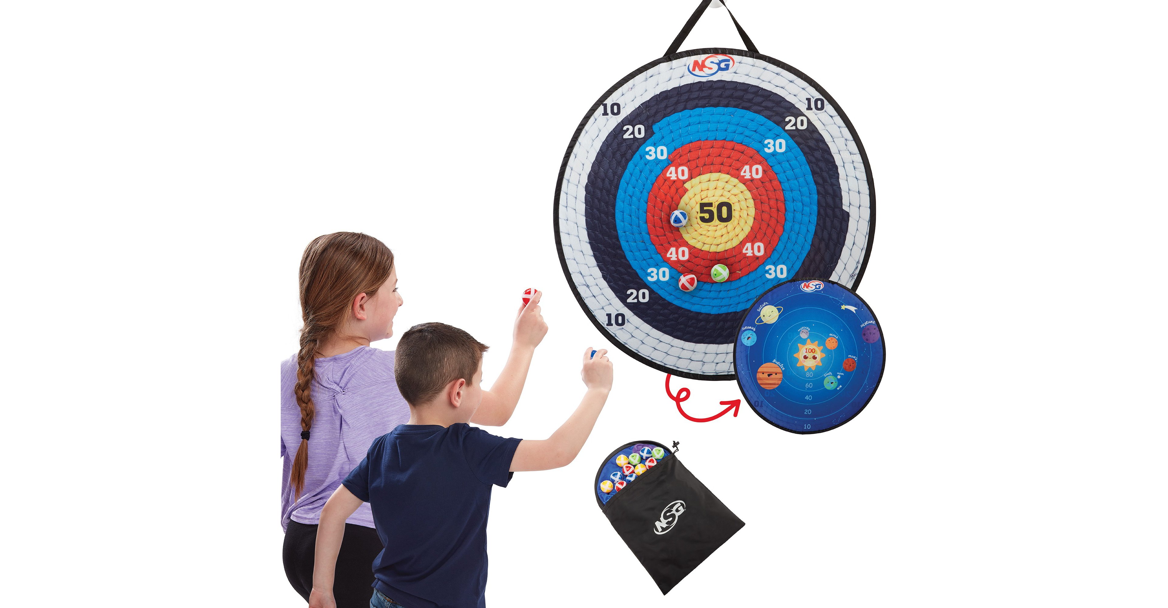 NSG Giant Target Toss 30 in Dart Board