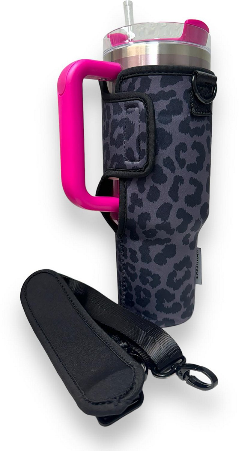 Lit Handlers Leopard 40 oz Handled Tumbler Carrying Sleeve                                                                       - view number 3