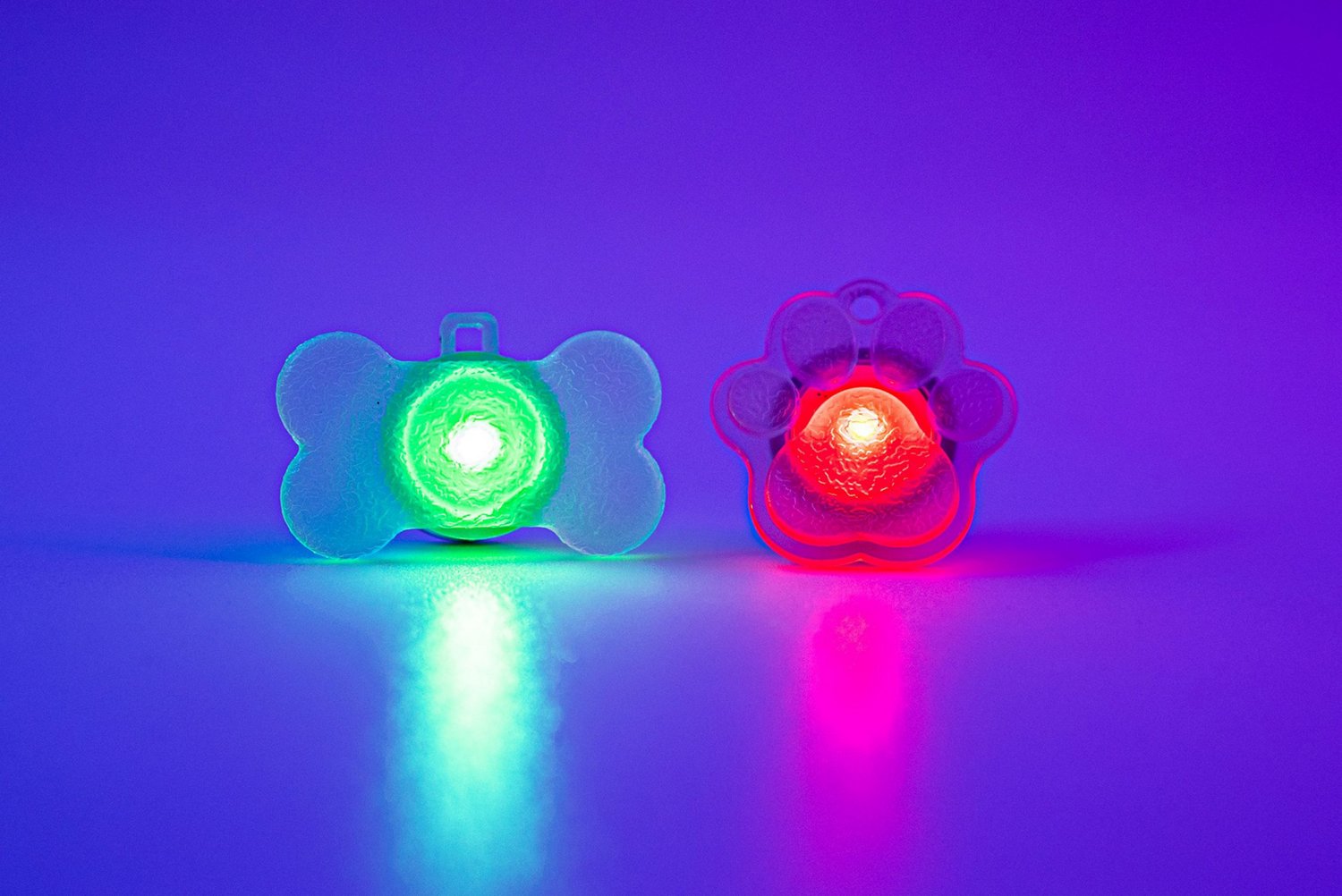 Brightz Pup LED Color Morphing Pet Collar Charms 2-Pack                                                                          - view number 2