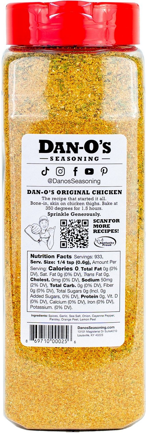 Dan-O's Spicy 20 oz Seasoning                                                                                                    - view number 2