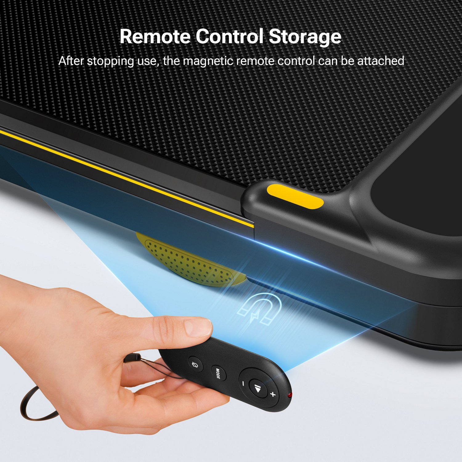 UREVO E4 Under Desk Compact Walking Pad Treadmill