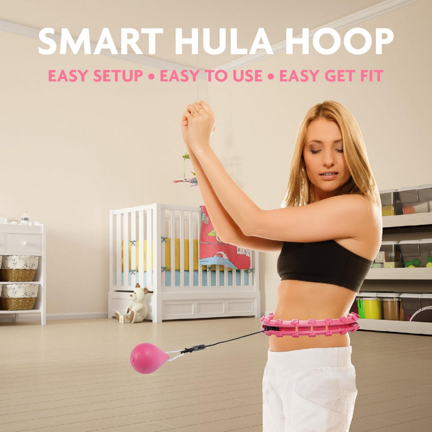 Academy sports weighted hula hoop hot sale