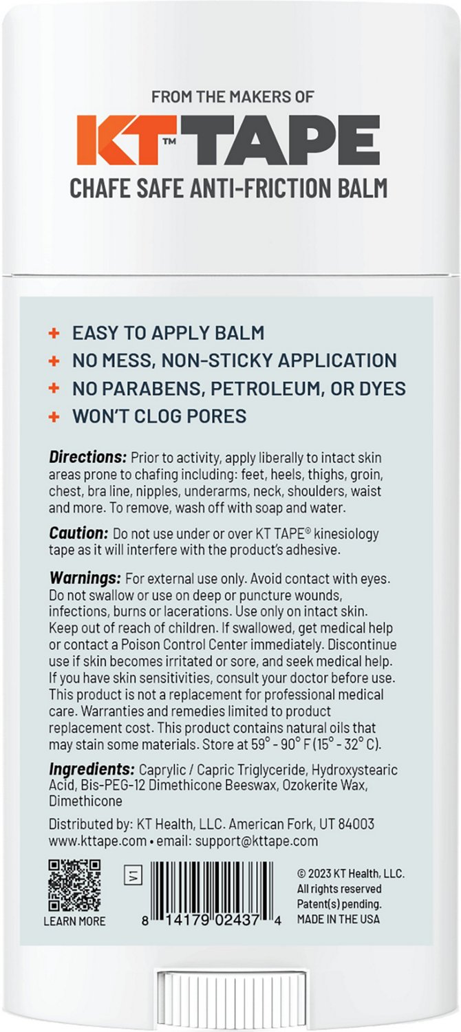 KT Health Unscented Chafe Safe 1.75 oz Balm - view number 2