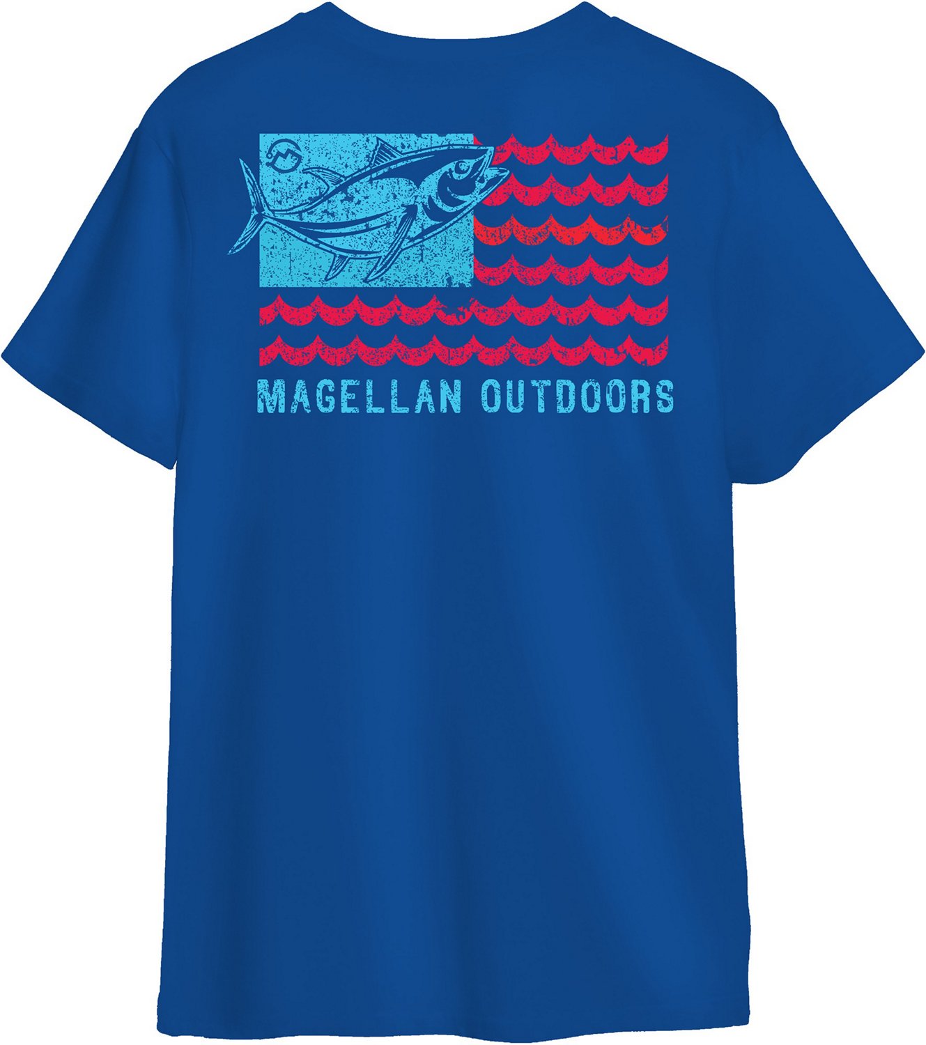 Magellan Outdoors Boys' Waves Tuna Americana T-shirt