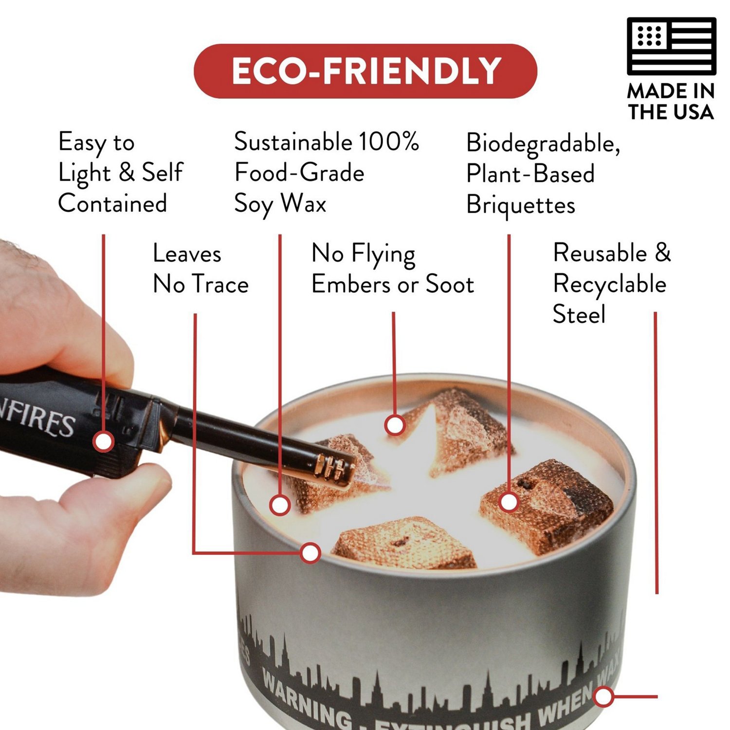 Coleman City Bonfires Mini Portable Fire Pit - view number 4