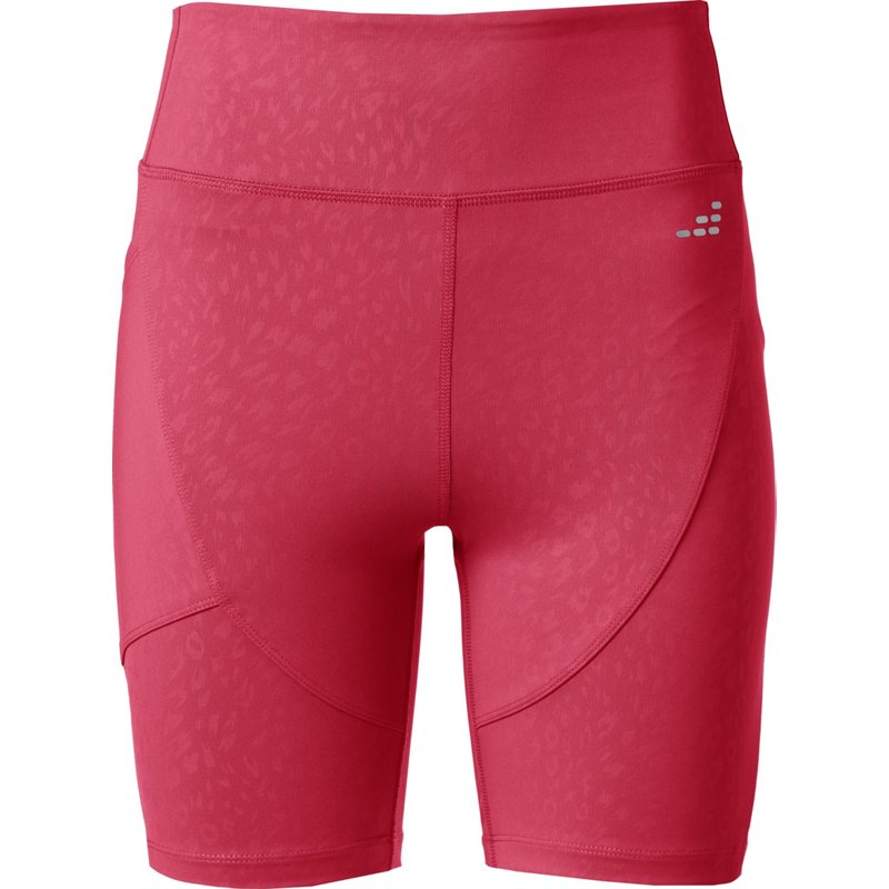 BCG Women's Novelty Bike Training Shorts 7 in Rasberry Sorbet, Large - Women's Athletic Performance Bottoms at Academy Sports