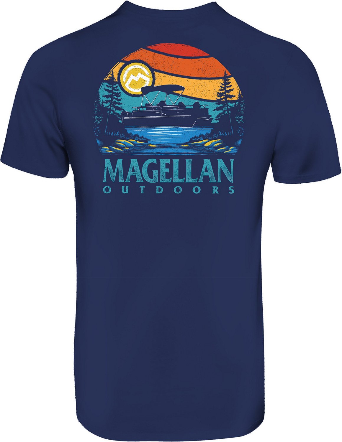 Magellan Outdoors Men's SUNSET RIVER Graphic T-shirt