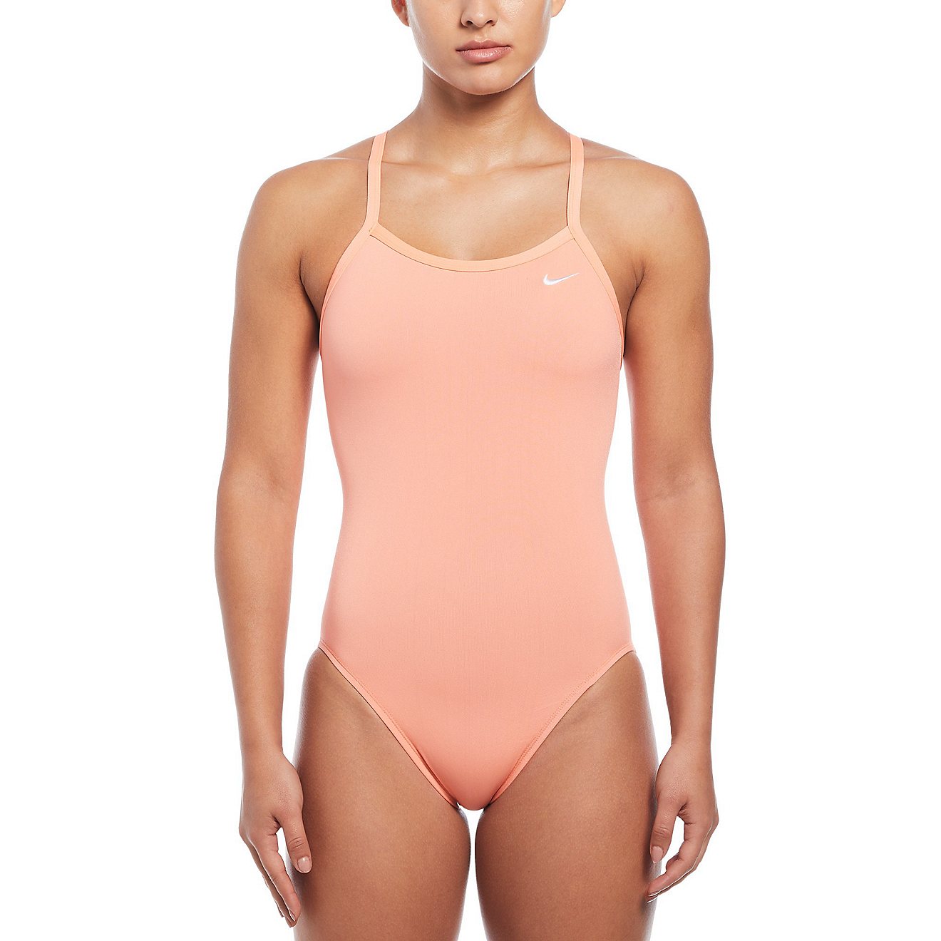 Nike Women's HydraStrong Solid Racerback 1-Piece Swimsuit                                                                        - view number 1