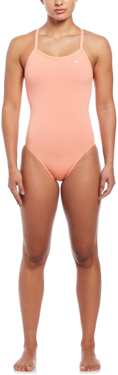 Nike Women's HydraStrong Solid Racerback 1-Piece Swimsuit                                                                        - view number 3