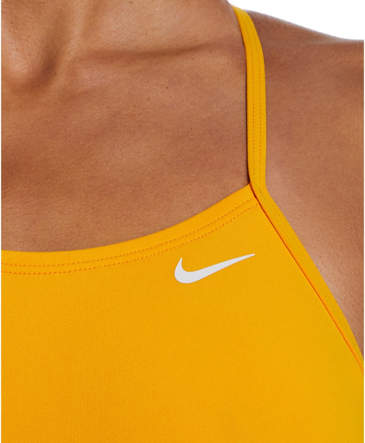 Nike Women's HydraStrong Solid Lace Up Tie Back 1-Piece Swimsuit - view number 3