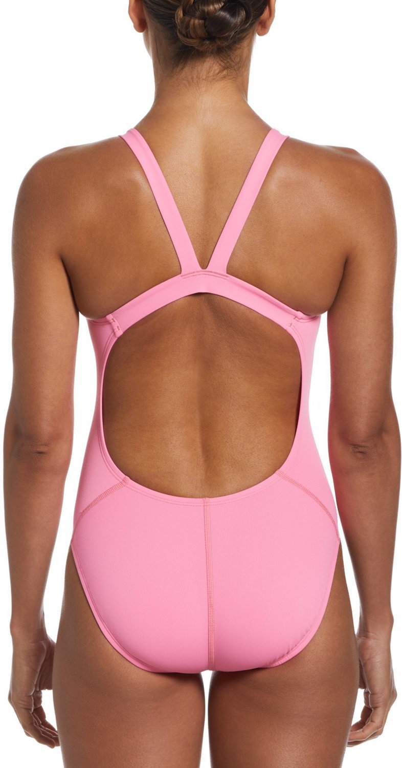 Nike Women's HydraStrong Solid Fastback 1-Piece Swimsuit                                                                         - view number 2