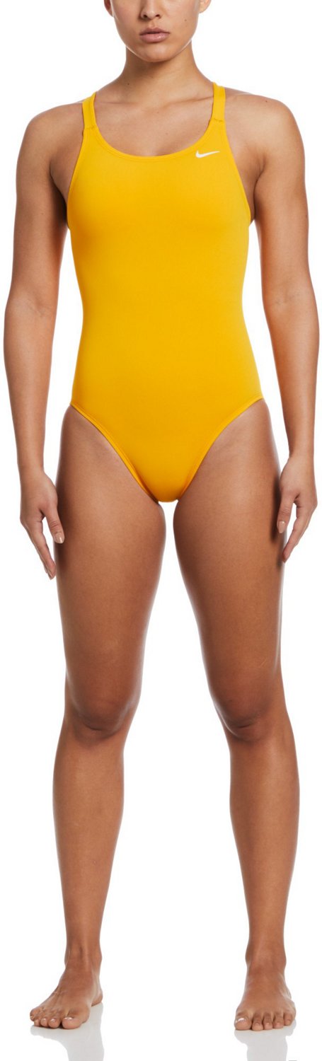 Nike Women's HydraStrong Solid Fastback 1-Piece Swimsuit                                                                         - view number 4