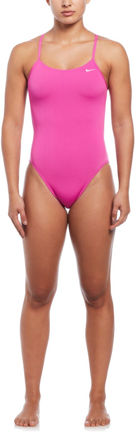 Nike Women's HydraStrong Solid Cutout 1-Piece Swimsuit - view number 3