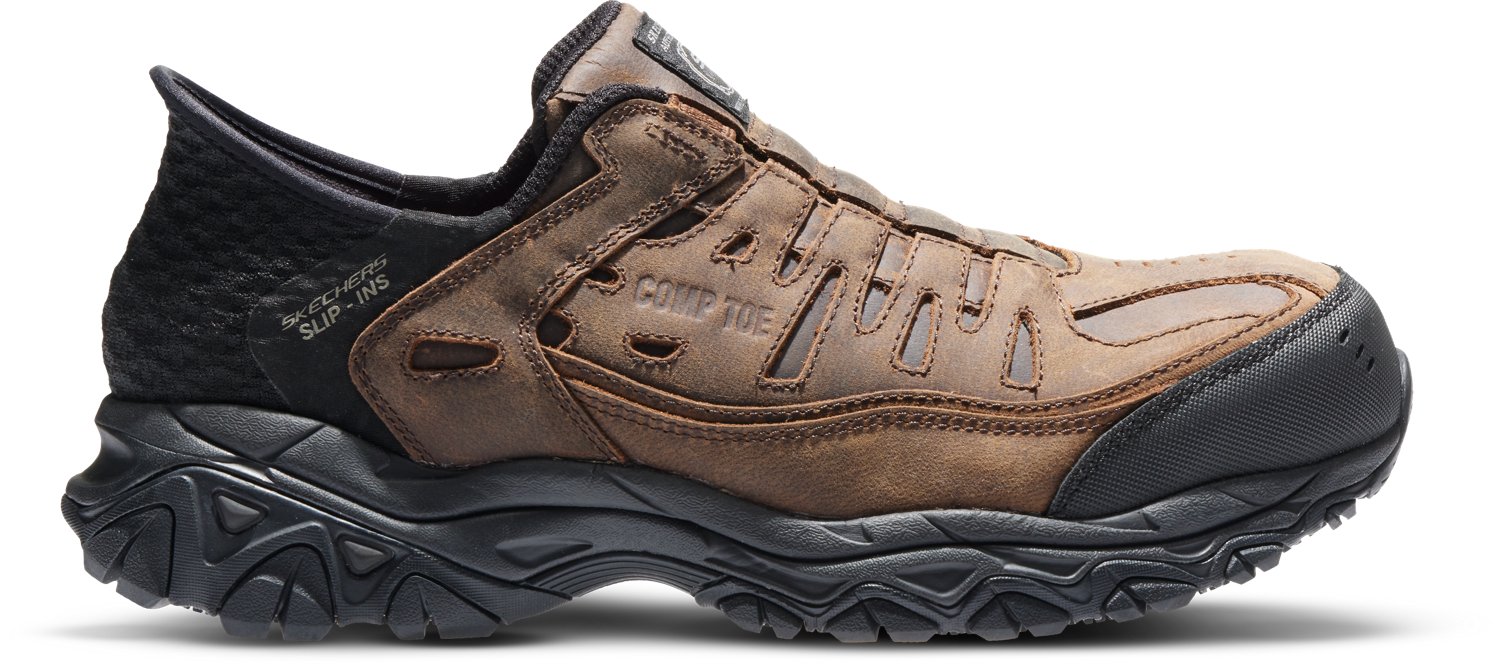 SKECHERS Men's Holdredge Ryker Safety Toe Work Shoes | Academy