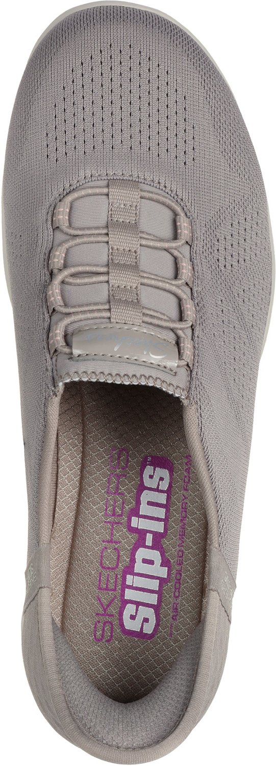 SKECHERS Women's Newbury St Lightly Slip-In Shoes