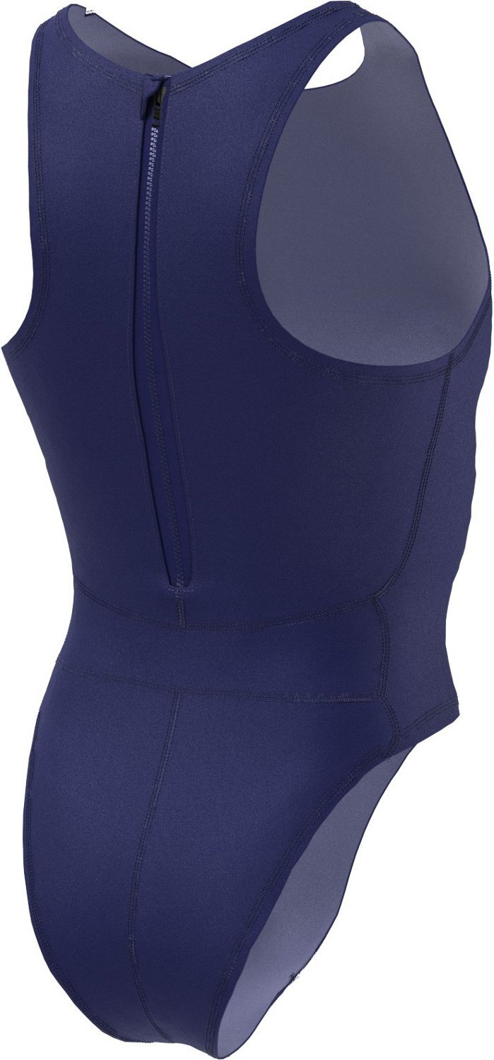Nike water polo high neck swimsuit online