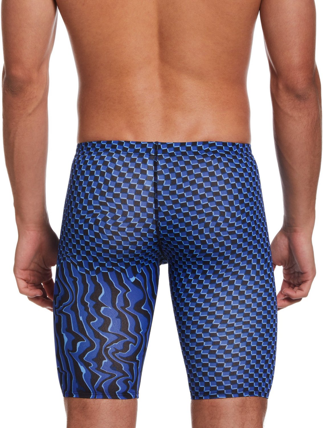 Nike Men's Drippy Check Swim Jammer - view number 2
