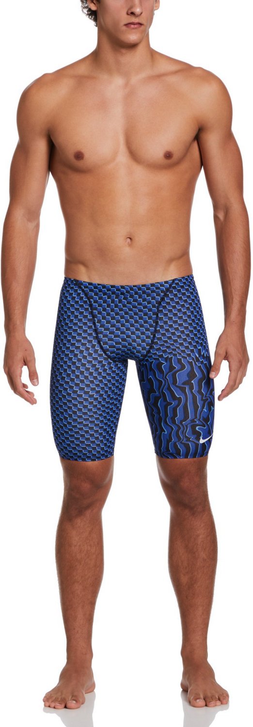 Nike Men's Drippy Check Swim Jammer - view number 5