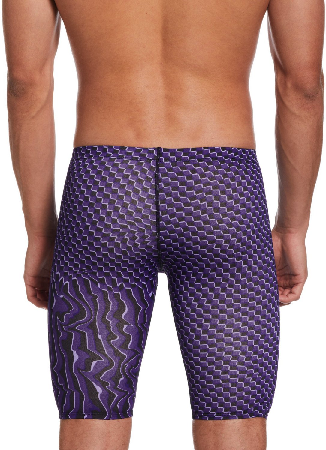 Nike Men's Drippy Check Swim Jammer - view number 2