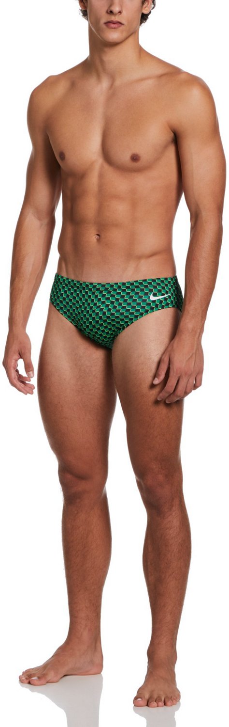 Nike Men's Drippy Check Swim Brief - view number 5