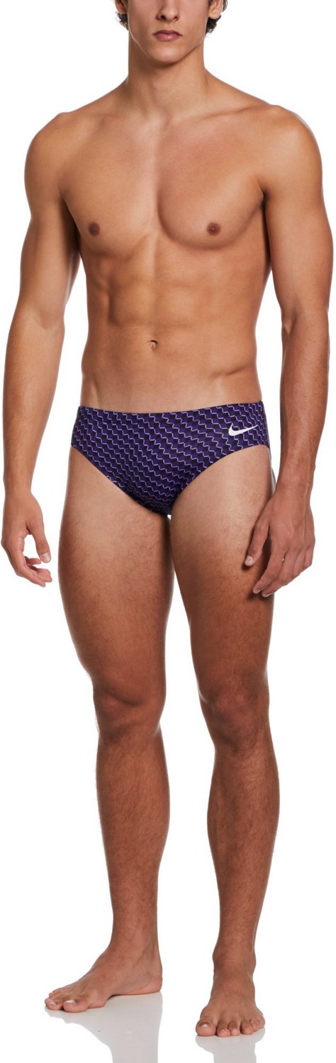 Nike Men's Drippy Check Swim Brief - view number 5
