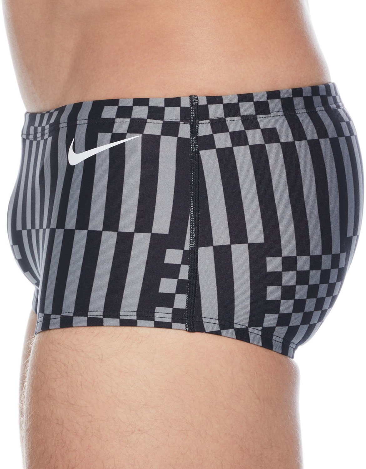 Nike Men's HydraStrong Multi Print Square Leg Swim Brief - view number 5