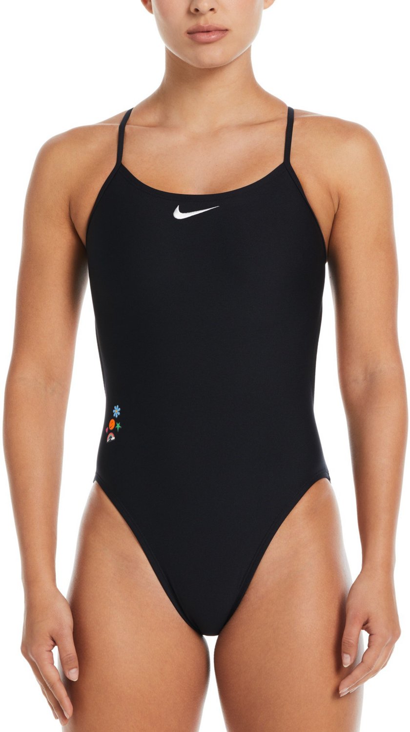 Nike Women s Adjustable Crossback One Piece Swimsuit Academy