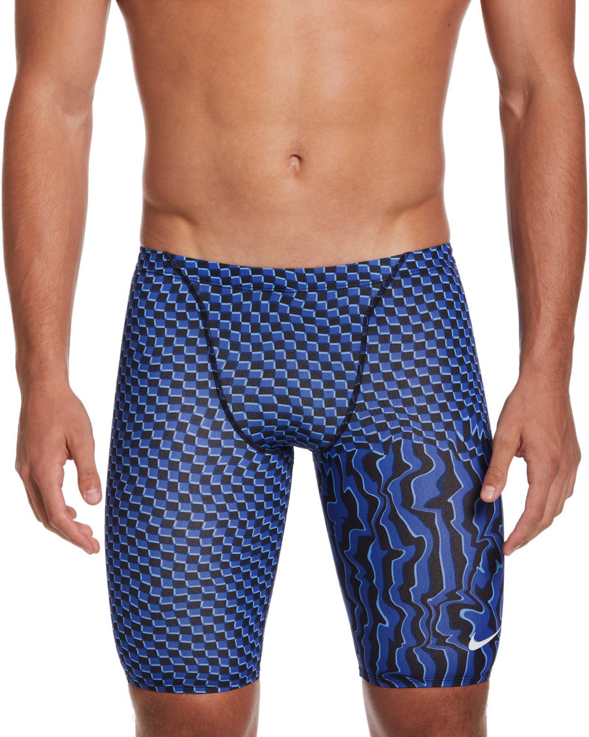 Nike Men's Drippy Check Swim Jammer - view number 1
