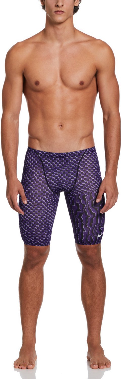 Nike Men's Drippy Check Swim Jammer - view number 5