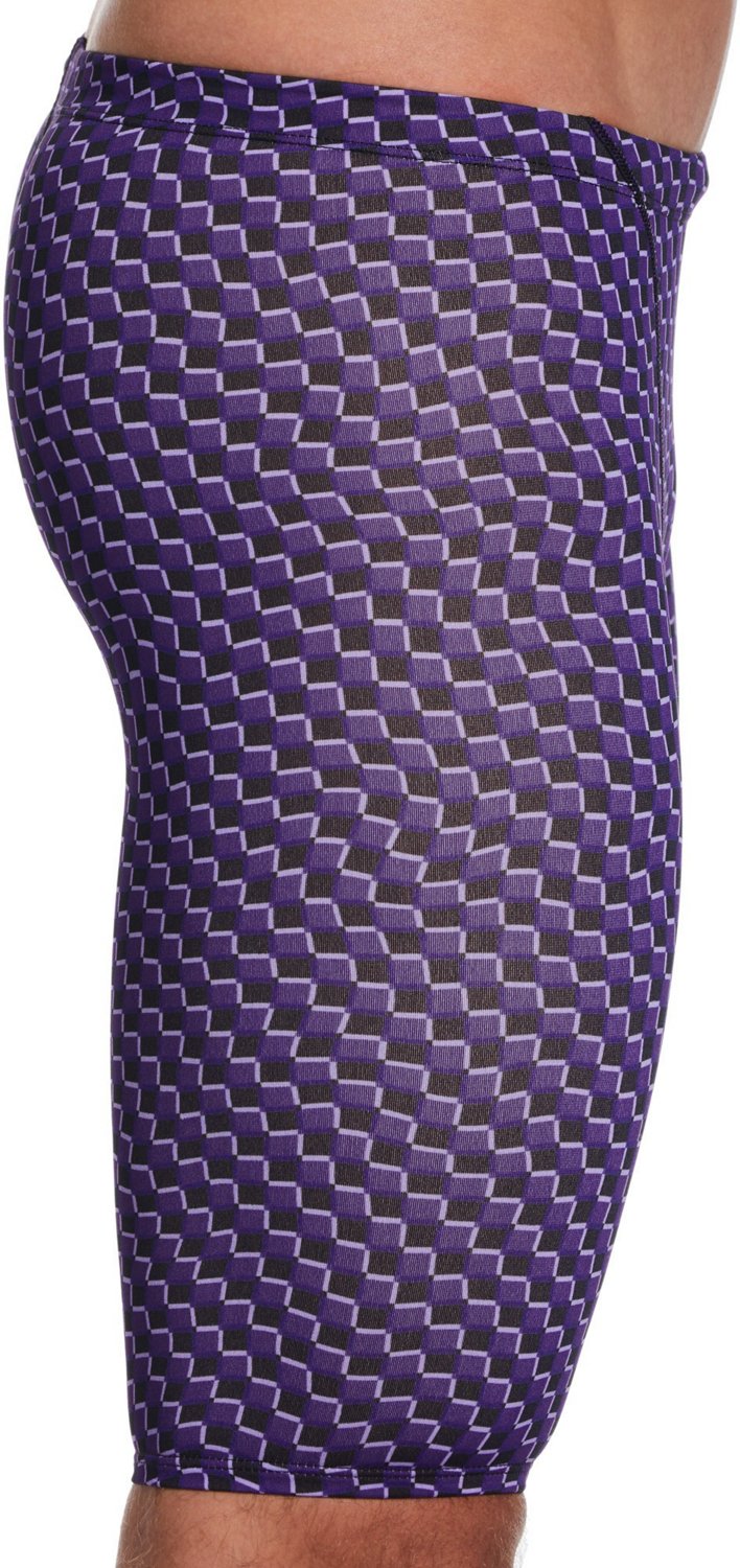 Nike Men's Drippy Check Swim Jammer - view number 6