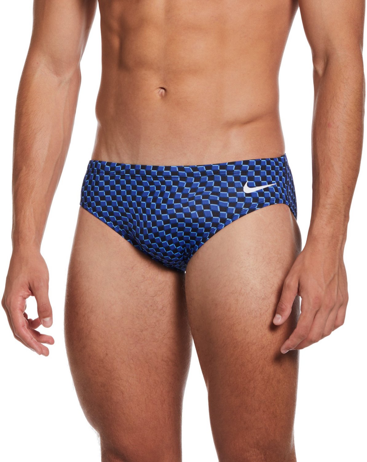 Nike Men's Drippy Check Swim Brief