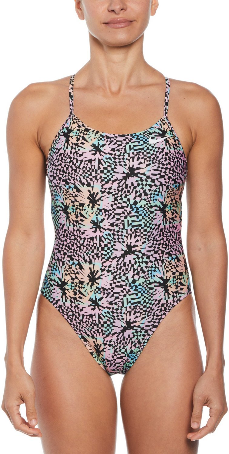 Nike open back swimsuit best sale