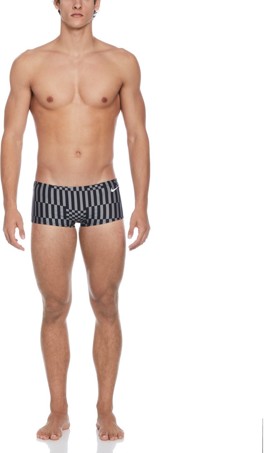 Nike Men's HydraStrong Multi Print Square Leg Swim Brief - view number 3