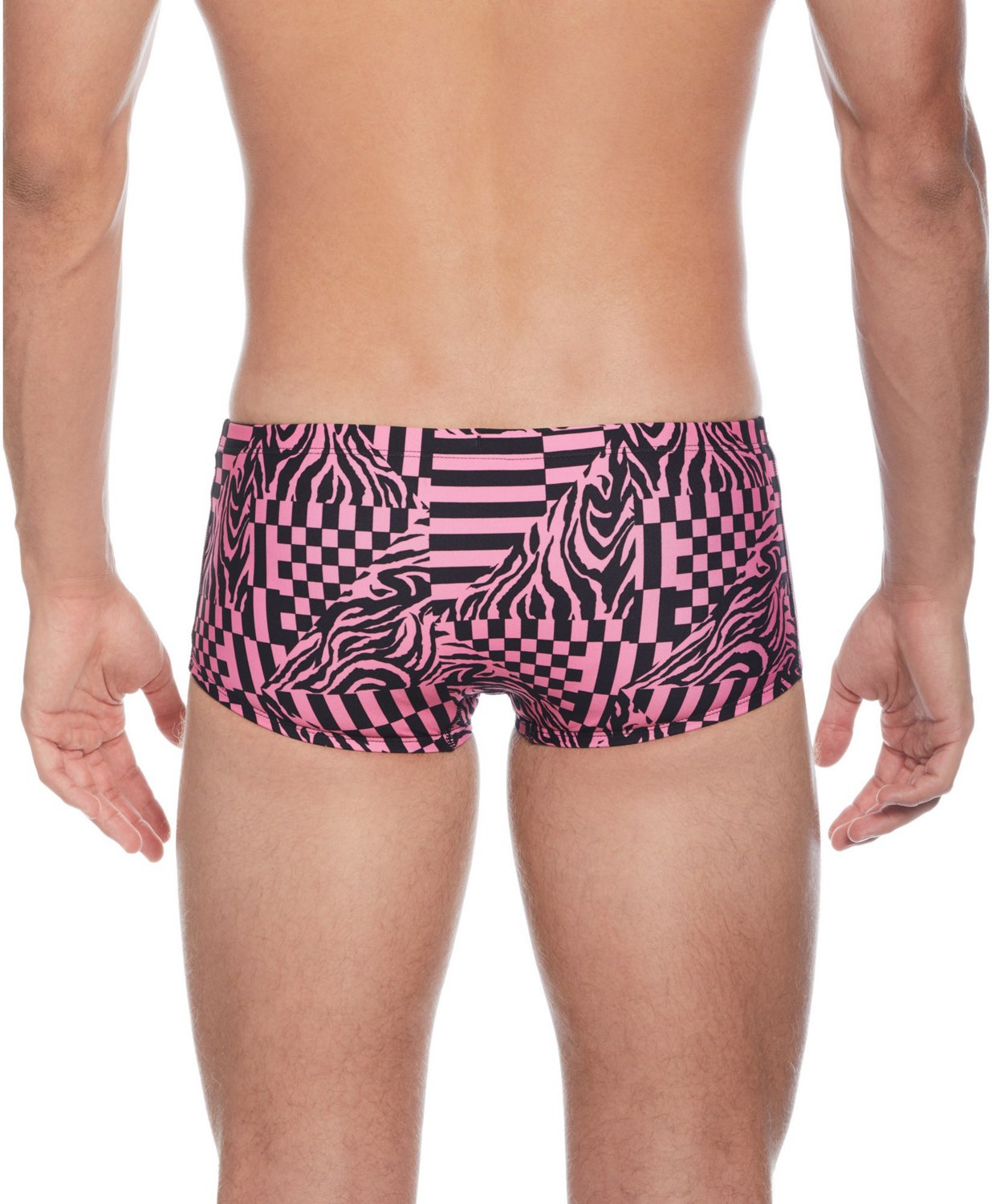 Nike Men's HydraStrong Multi Print Square Leg Swim Brief - view number 2