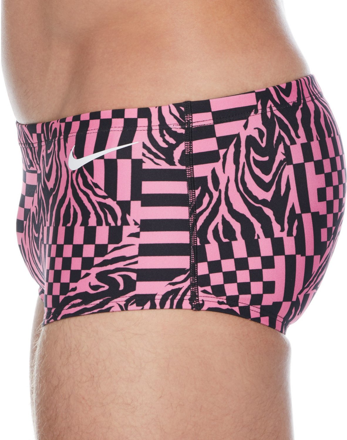 Nike Men's HydraStrong Multi Print Square Leg Swim Brief - view number 5